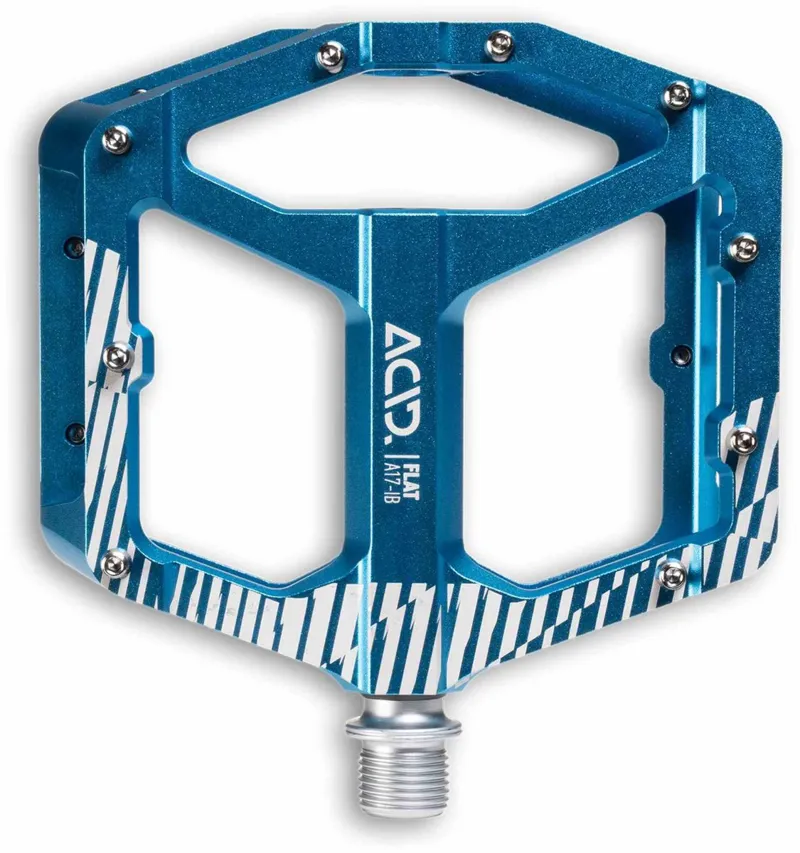 Acid Pedals Flat a17-Ib BLUE one size