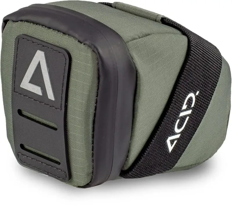 Acid Saddle Bag Olive Green Small