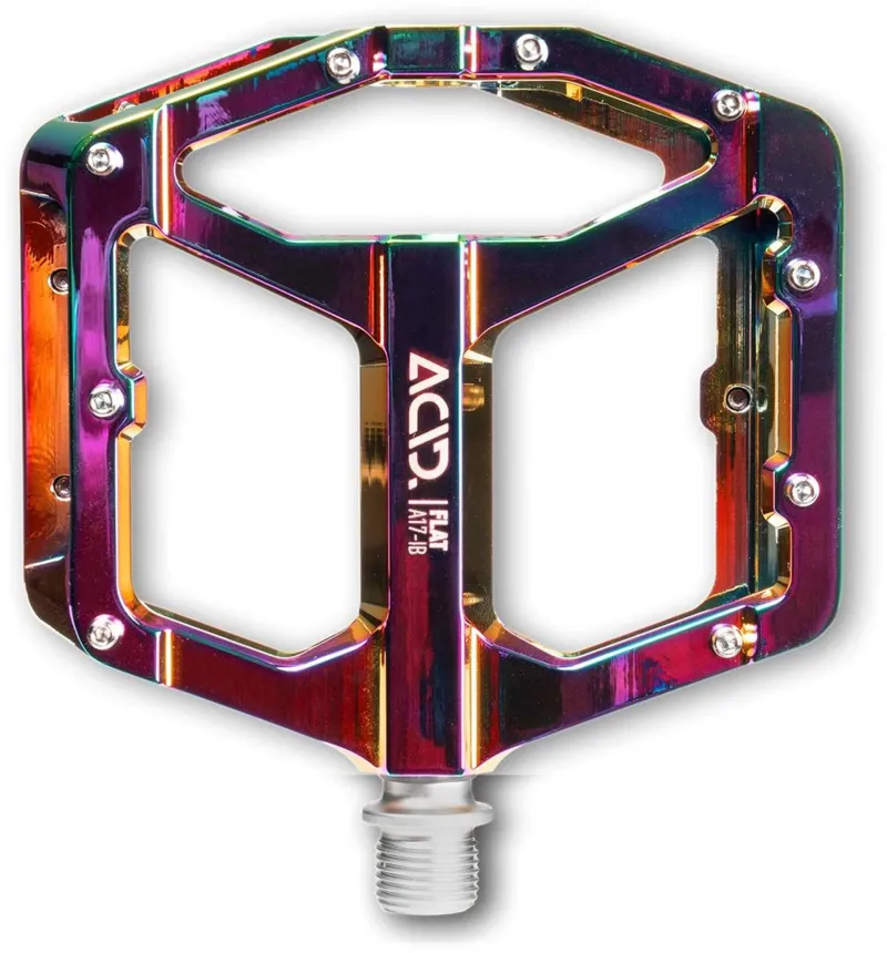 Acid Pedals Flat a17-Ib OIL SLICK one size