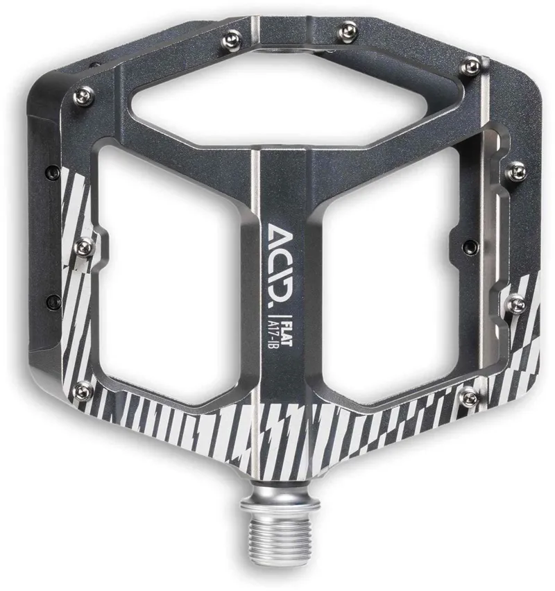 Acid Pedals Flat a17-Ib SILVER one size