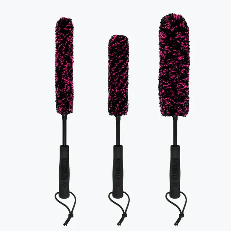 Muc Off Microfibre Detailing Brush Set x 3