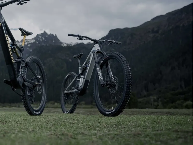 Amflow PL Carbon Full Suspension eMTB 2025 Satin Silver-2