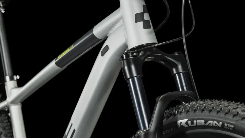 Cube Attention SLX Mountain Bike in Silvergrey/Lime-5