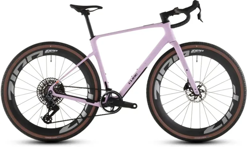 Cube Nuroad C62 SLX Gravel Bike in Rhodonite Pink/Orange - 2026