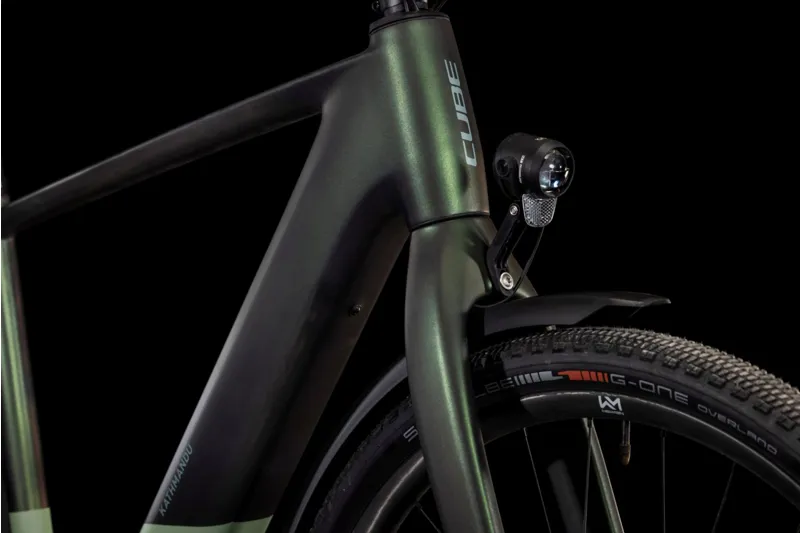 Cube Kathmandu Hybrid C62 SLT 400Wh Electric Bike in Green/Oregano Green - 2025-3