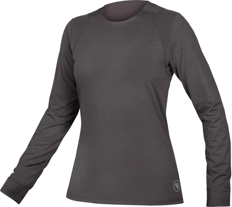 WOMEN'S SINGLETRACK L/S JERSEY IN MATT GREY