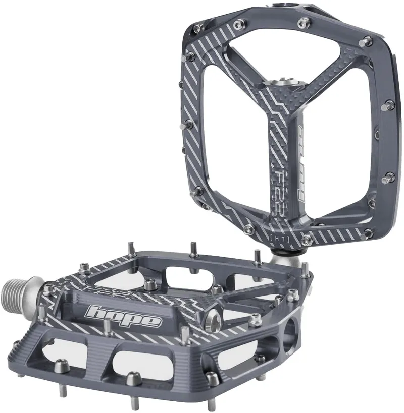 Hope F22 Pedals - Pair - Smoke