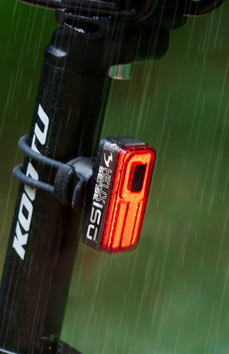 Moon Helix Sense 150 lumen Rear Light Black