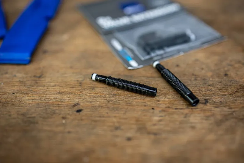 Schwalbe Tubeless Compatible 30mm Valve Extensions in Anodized Black-2