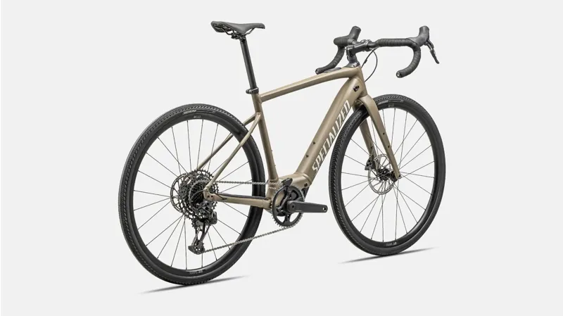 Turbo Creo 2 Comp E5 E-Road Bikes In Satin Taupe/Birch-2
