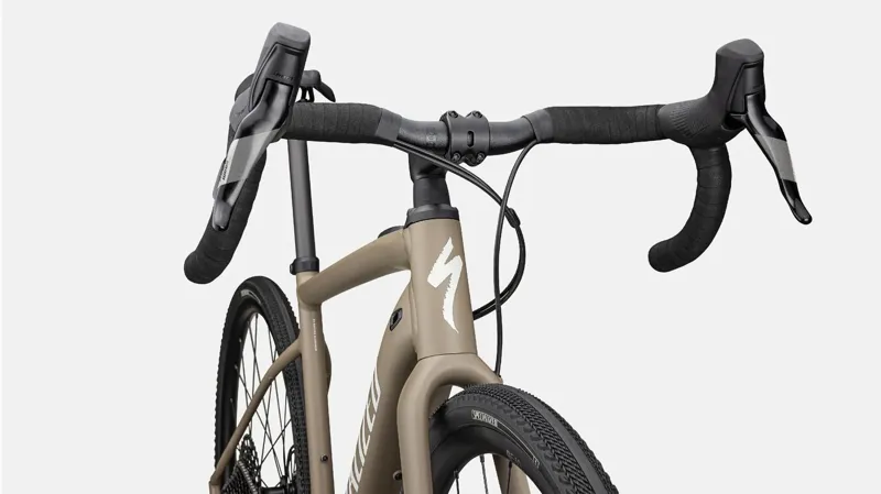 Turbo Creo 2 Comp E5 E-Road Bikes In Satin Taupe/Birch-6