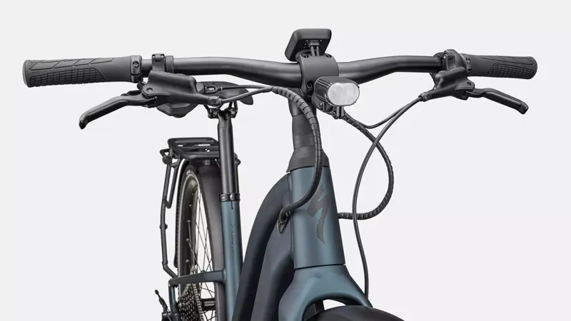 Specialized Turbo Vado 5.0 Step-Through eHybrid Bike in Satin Deep Lake Metallic-4