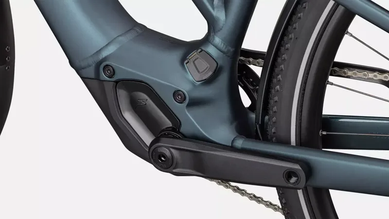 Specialized Turbo Vado 5.0 Step-Through eHybrid Bike in Satin Deep Lake Metallic-5