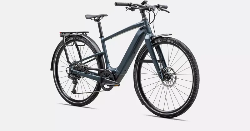 Specialized Turbo Vado SL 2 5.0 eHybrid Bike in Lake/Black Al Frost-2