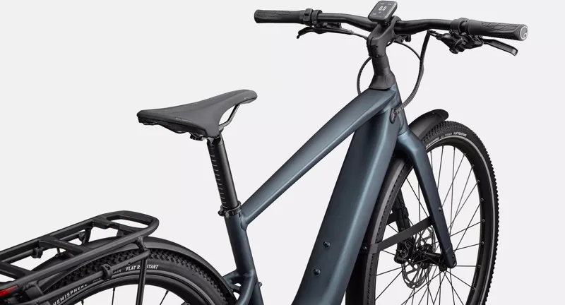 Specialized Turbo Vado SL 2 5.0 eHybrid Bike in Lake/Black Al Frost-4