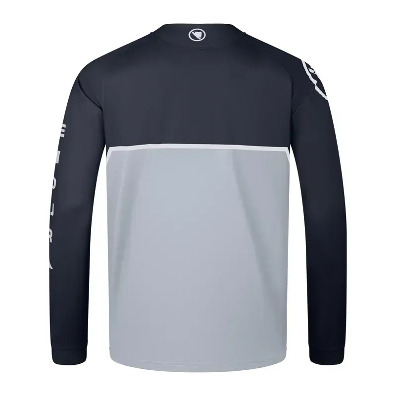 Endura Core Printed Long Sleeve Tee in Black-1