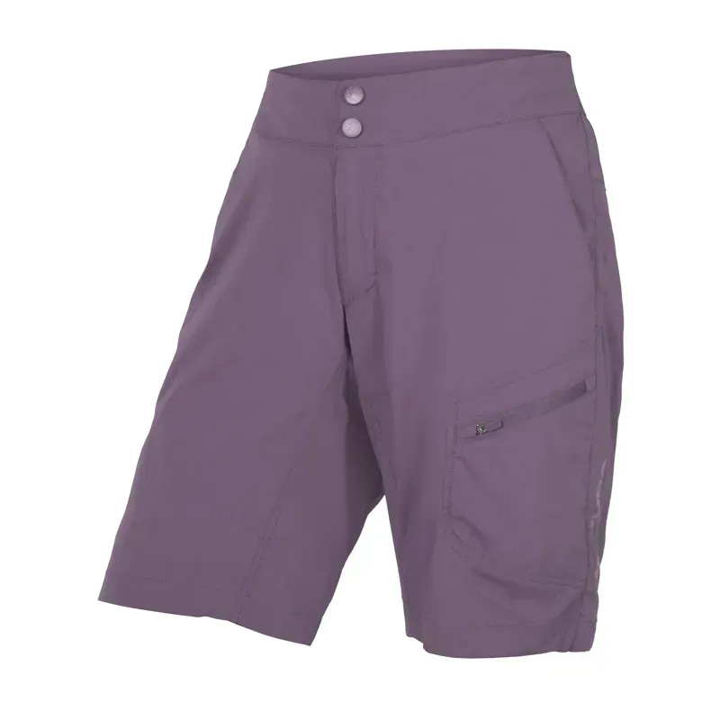 Endura Women's Hummvee Lite Shorts w/Liner in Rannoch Pink