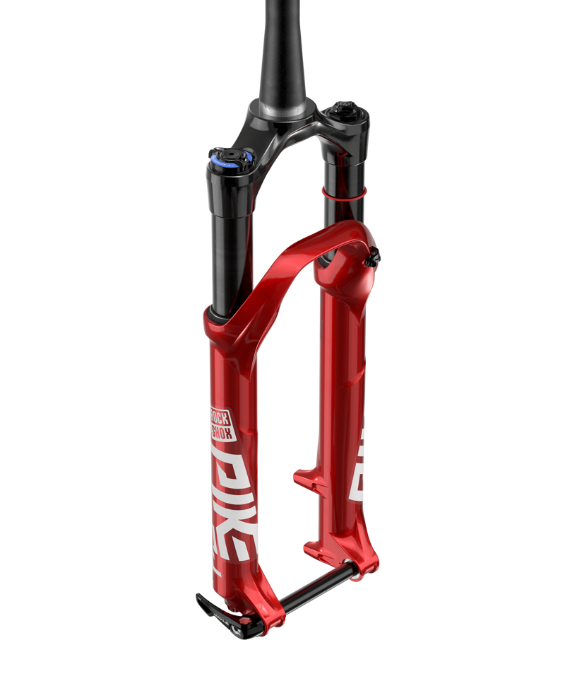 Rock Shox Pike DJ 26-inch Tapered 15x100mm TA Fork in Red/Black-1