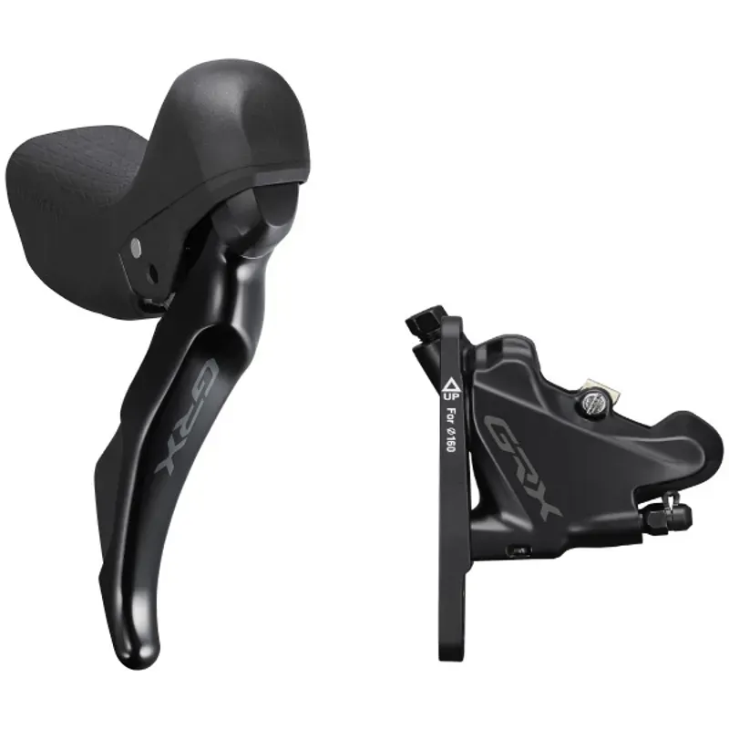 Shimano GRX ST-RX400 2-Speed Bled STI with BR-RX400 Flat Mount Calliper