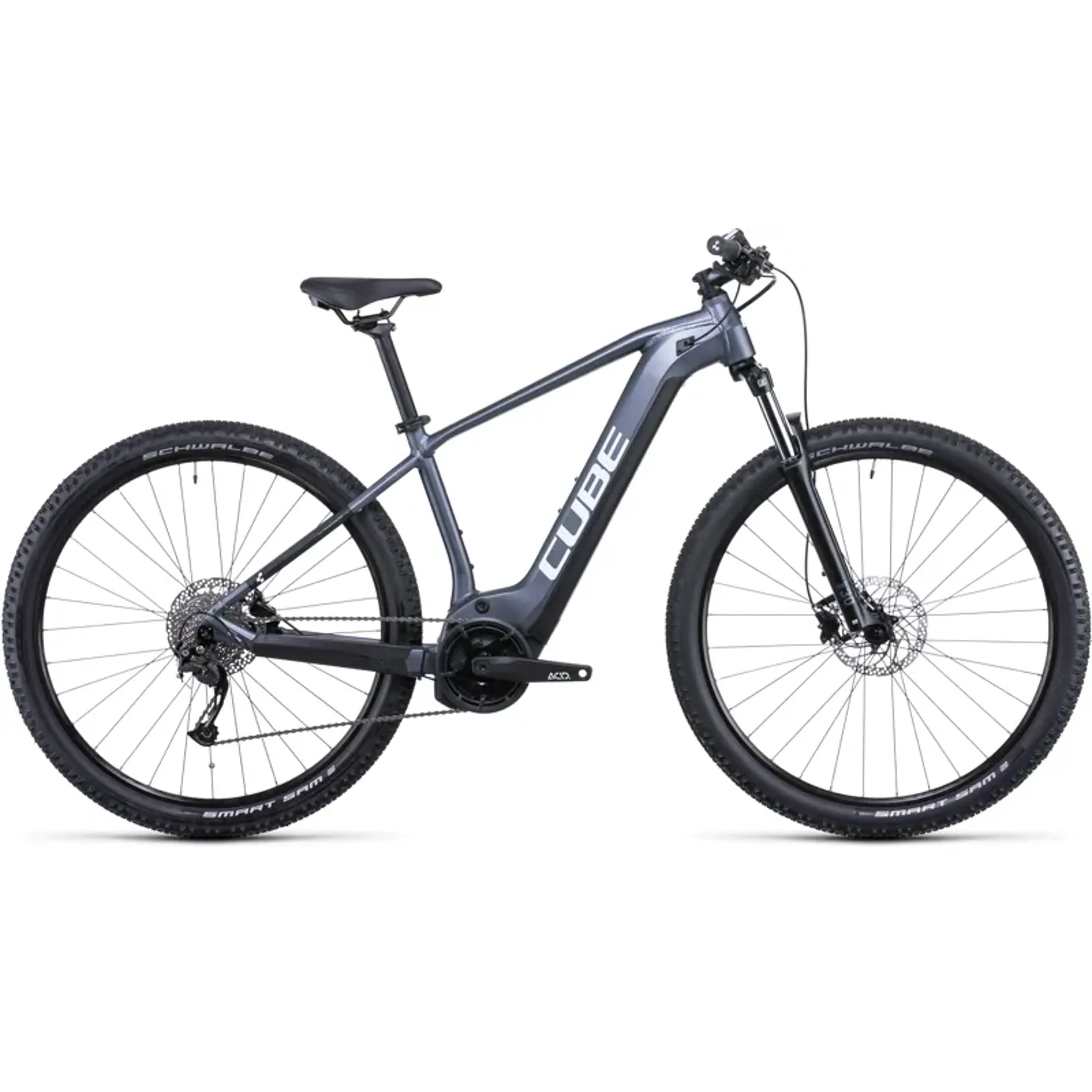 Cube Reaction Hybrid Performance 625 Electric Bike in Black/Grey