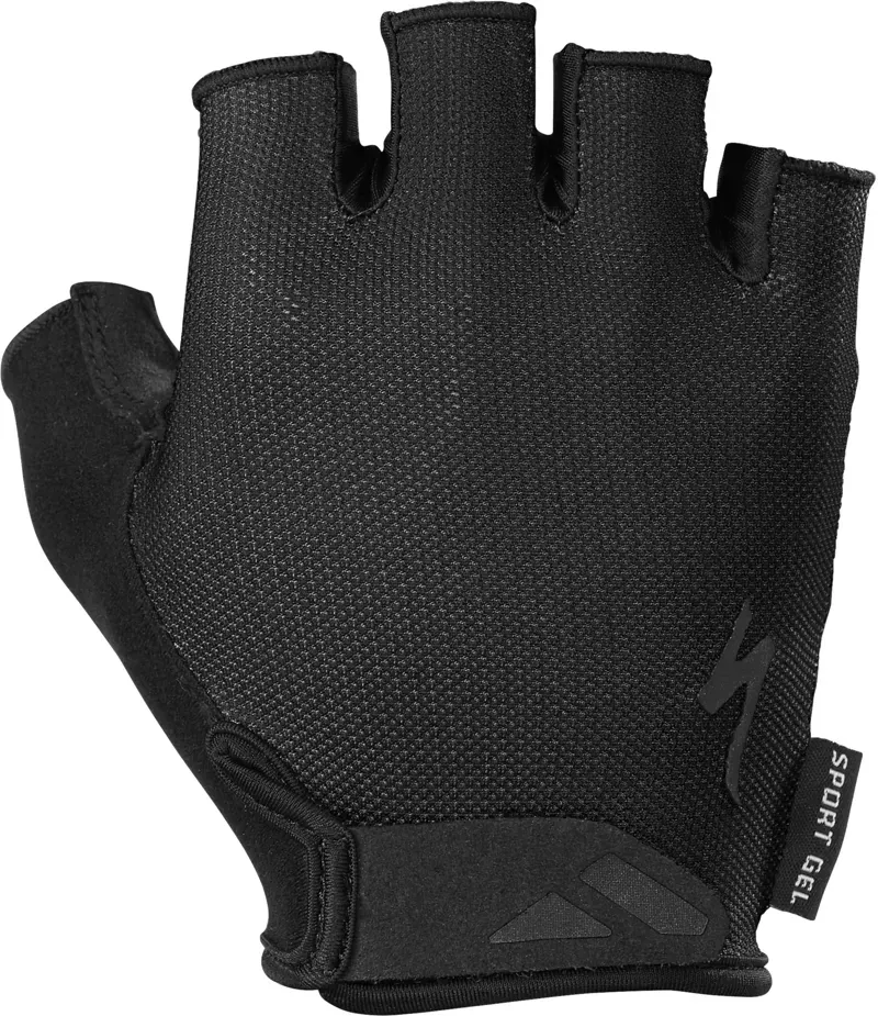 Specialized Body Geometry Sport Gel Short Finger Gloves in Black