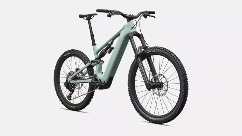 Specialized Levo 4 EVO Comp eMountain Bike in Agave Grey/Desert-1