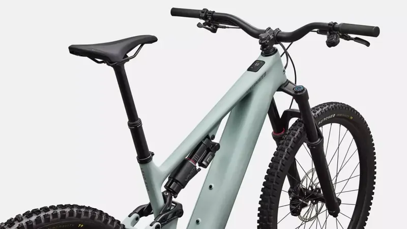Specialized Levo 4 EVO Comp eMountain Bike in Agave Grey/Desert-3