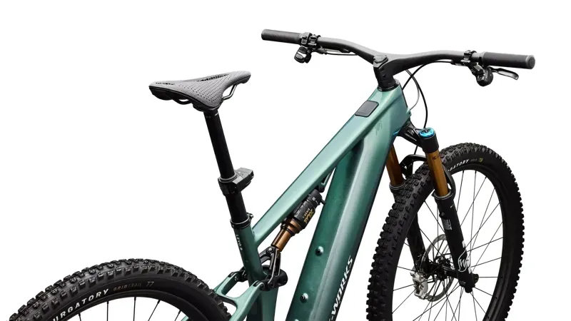 Specialized S-Works Turbo Levo R eMountain Bike in Gloss Fjord Metallic-3