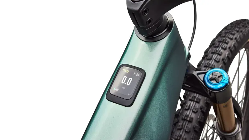 Specialized S-Works Turbo Levo R eMountain Bike in Gloss Fjord Metallic-6