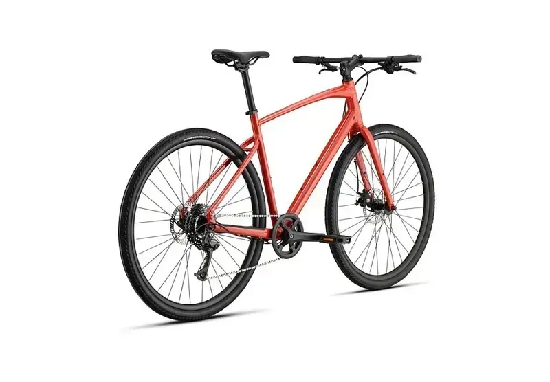 Specialized Sirrus X 1.0 Hybrid Bike in Orange/Redwood-2