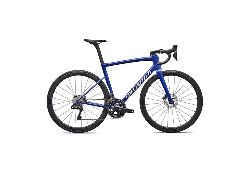 Specialized Tarmac SL8 Expert Shimano Ultegra Di2 Road Bike in Blue Majesty Metallic