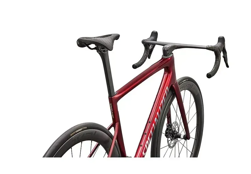 Specialized Tarmac SL8 Pro SRAM Force AXS Road Bike in Gloss Red Sky-3