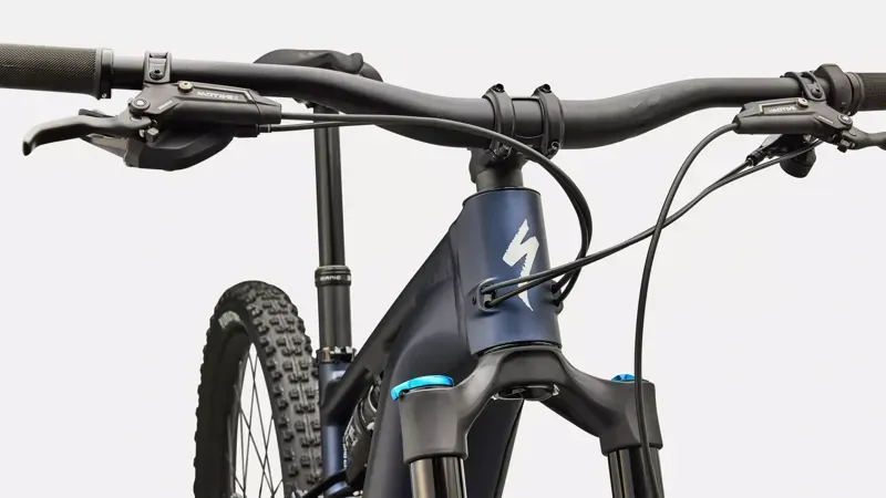 Specialized Turbo Levo R Comp Alloy eMountain Bike in Satin Metallic Deep Marine-4