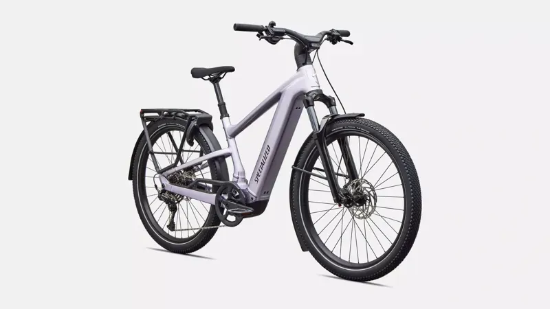 Specialized Turbo Vado 3 5.0 eHybrid Bike in Amethyst Frost/Bordeaux-1