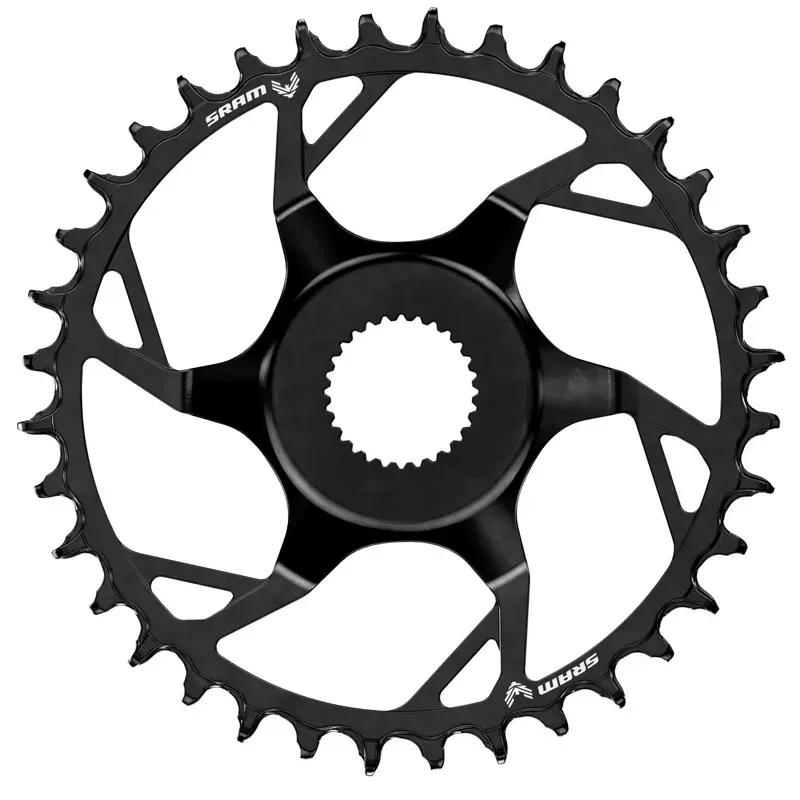 SRAM Eagle T-Type E-MTB 38-tooth Transmission Chainring in Black