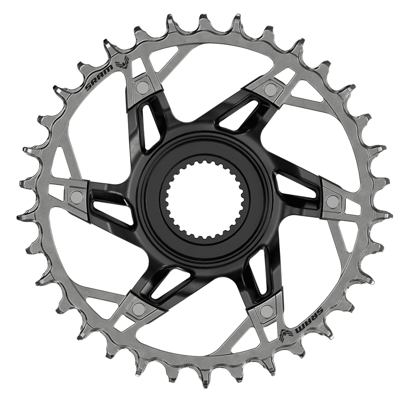 SRAM XX T-Type Bosch Direct Mount 34-tooth Steel Chainring in Silver-1