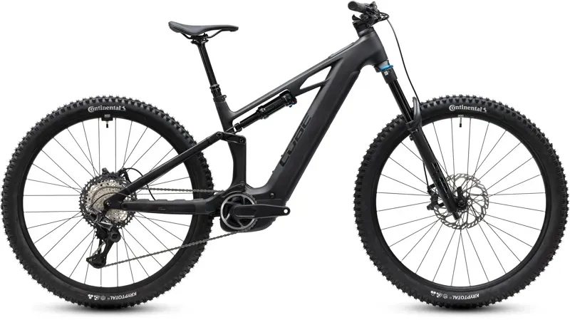 2027 Cube Stereo Hybrid ONE44 HPC SLX 800Wh eMountain Bike in Blackline