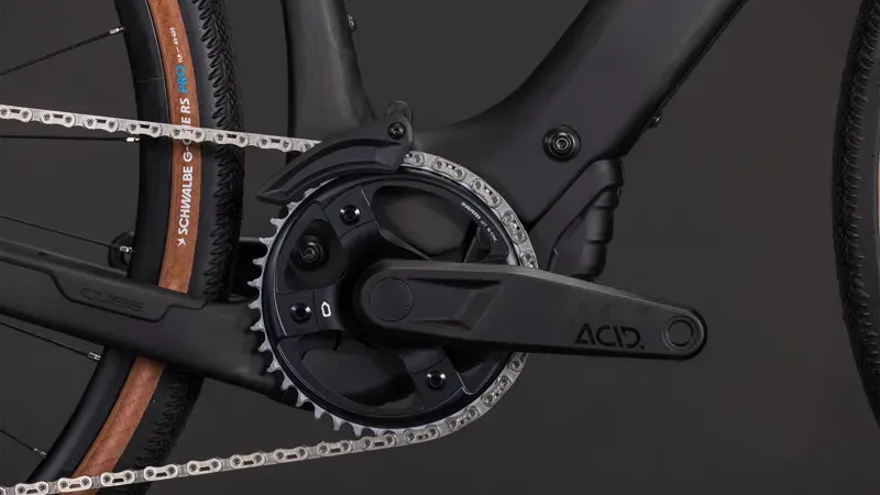 Cube Nuroad Hybrid C62 EXC 400x Gravel Bike in Blackline-5