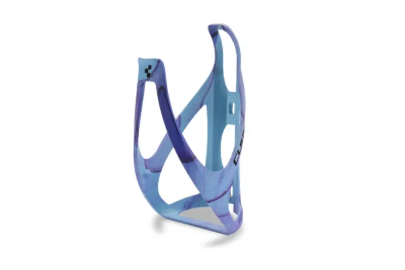 Cube HPP Bottle Cage in Matt Pigeon Blue/Art