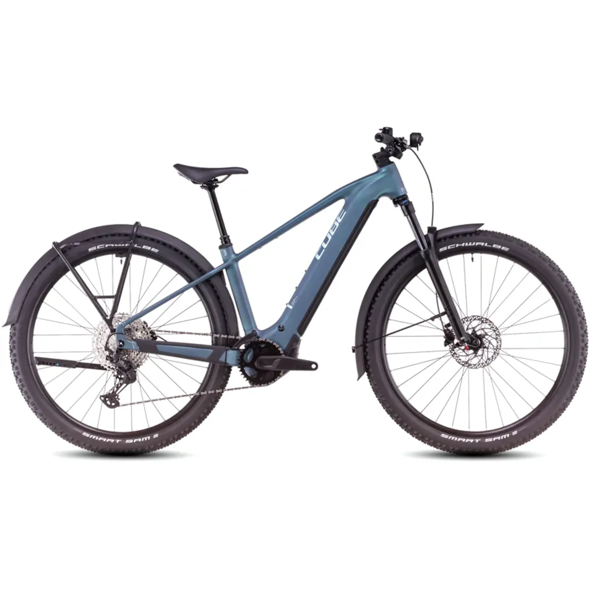 Cube Reaction Hybrid Pro 800 Electric Bike in Smaragdgrey/Prism