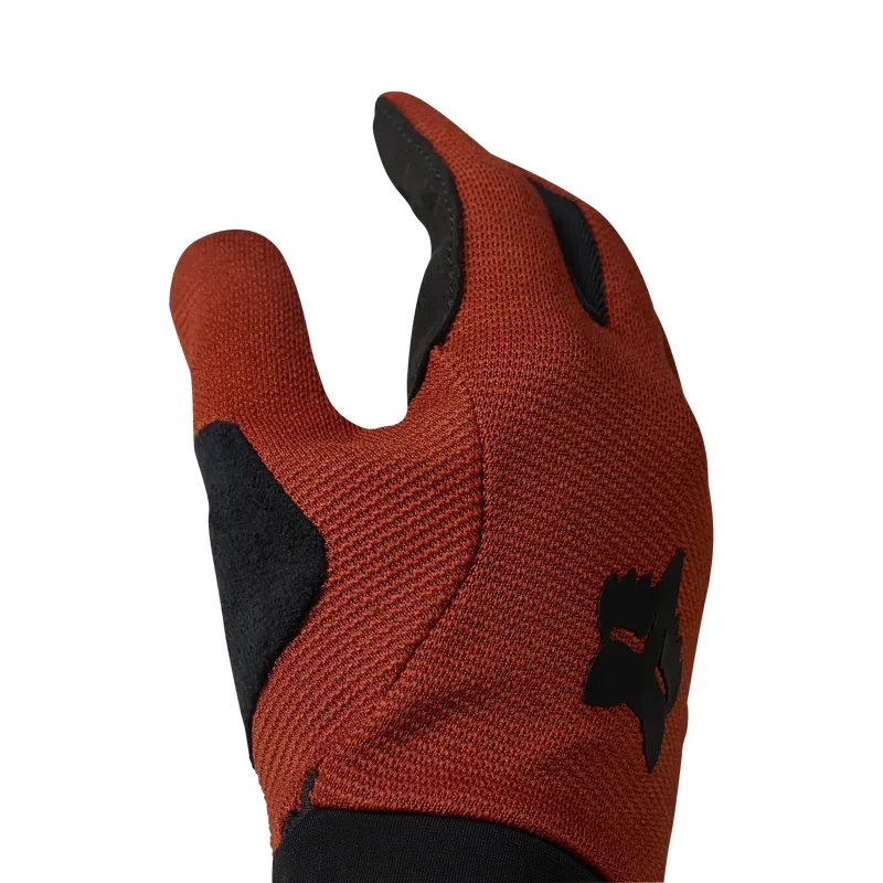 Fox Youth Ranger Gloves in Amber Scarlet-3