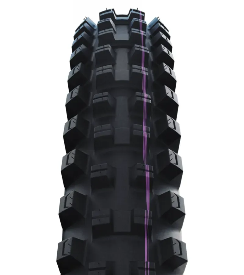 Schwalbe Shredda Radial Gravity Pro Ultra Soft MTB Tyre In (Rear) (fold) BLACK 2