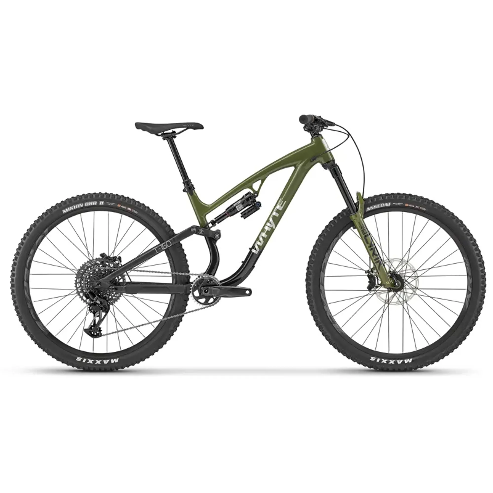Whyte Bikes T-160 RS Enduro Mountain Bike in Gloss Green with