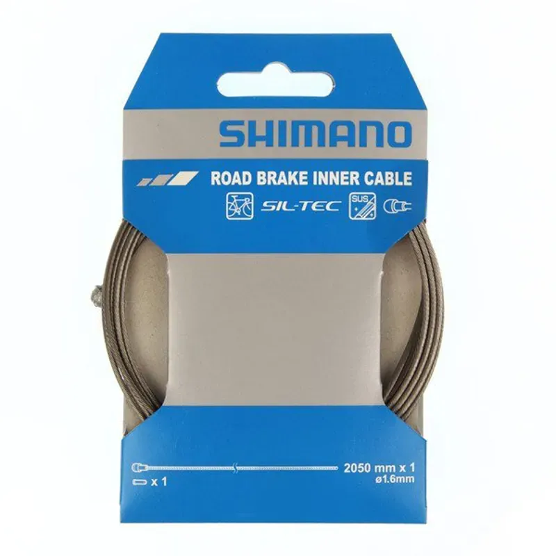 Shimano CABLE SIL-TEC Road Brake Inner Silver one size