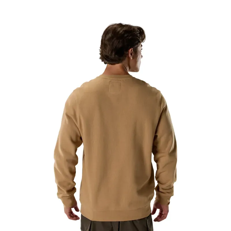 Fox Absolute Fleece Crew Sweatshirt in Brown Sugar-3